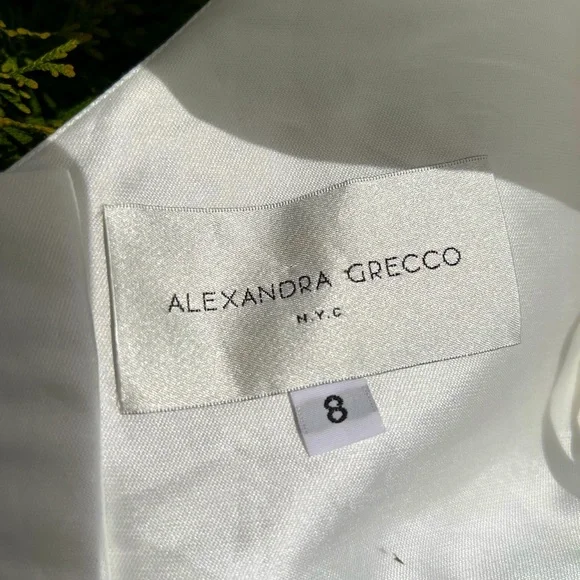 Alexandra Greco, Size 8, Set, White pearl colou - Picture 3 of 7